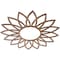 Ekena Millwork Daisy Wood Fretwork Pierced Ceiling Medallion, Walnut, 24"OD x 8 3/8"ID x 1/4"T CMWP24X24X0250DAWA - alternate 5